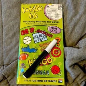 Invisible Ink Fascinating Facts and Fun Games